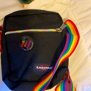 Eastpak crossbody LGBTQ bag